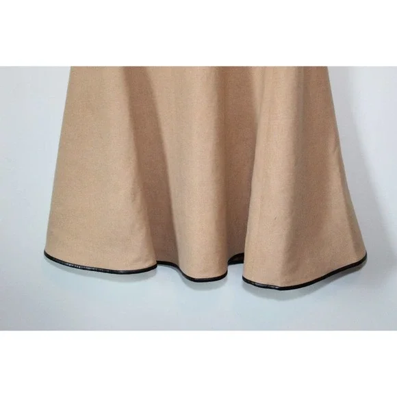 Soft Surroundings Newstead Abby Cape Jacket Tan Poncho Womens Size Medium H14415 - Picture 15 of 16